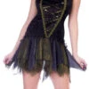 Sexy Flirt Hexe Gr. ML -Halloween/Cosplay 14746