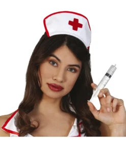 4 Spritzen-Kanülen Als Kostümaccessoire