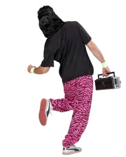 80er Jahre Pink Zebra Trainings Hose 8 80er Jahre Pink Zebra Trainings Hose -Halloween/Cosplay 80er jahre pink zebra jogging hose 80ies traingshose 80ies pink zebra baggy pants bad taste kostueme 36611 03