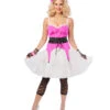80er Jahre Pop Diva Kostüm -Halloween/Cosplay 80s fashio pop icon kostuem 80er jahre pop diva kostuem 80er jahre mottoparty 39830