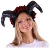 Widder Cosplay Hörner Mit Roten Rosen 1 Widder Cosplay Hörner Mit Roten Rosen -Halloween/Cosplay aries cosplay hoerner mit roten rosen aries cosplay horns with red roses 50483 01