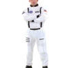 Weißer Raumfahrer Kostüm-Overall Plus Size -Halloween/Cosplay astronauten overall kostuem plus size astronauten verkleidung uebergroesse raumfahrer kostuem 18362 ps