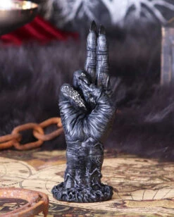 Baphomet's Prophezeiung Hand 19cm -Halloween/Cosplay baphomets prophecy hand figur baphomets prophecy hand figurine gothic deko 54556 07