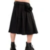 Schwarzer Black Pistol Kilt Kurz -Halloween/Cosplay black pistole kilt fuer maenner schwarzer maennerrock 27892