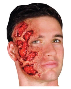 Brandopfer Latexwunde 5 Brandopfer Latexwunde -Halloween/Cosplay brandopfer wunde latex brandwunde halloween brandwunde 12163 2
