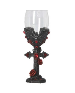 Carpe Noctem Vampir Fledermaus Weinkelch