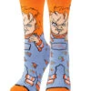 Good Guys Chucky Die Mörderpuppe Damen Socken 2 Good Guys Chucky Die Mörderpuppe Damen Socken -Halloween/Cosplay chucky die moerderpuppe good guys damen socken childs play chucky good guy woman socks geschenk horror fan 52362