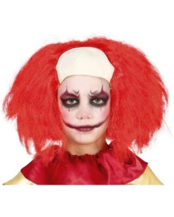 Clown Kinderperücke Mit Halbglatze