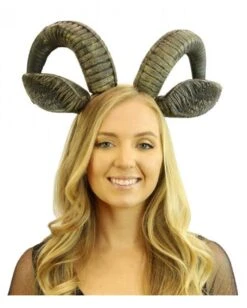 Steinbock Hörner Haarreif Mit Ohren -Halloween/Cosplay cosplay steinbock hoerner haarreif cosplay horns headpiece kostuemzubehoer haarreif mit hoernern 50514 2