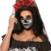 Dia De Los Muertos Alltagsmaske Für Frauen -Halloween/Cosplay day of the dead alltagsmaske fuer frauen day of the dead community mask 39883 01