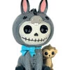 Furrybones Figur - Donkey Klein -Halloween/Cosplay donkey furrybones figur skelett figur skelett deko donkey furrybones figurine 37118 01 1