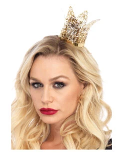 Zartes Krönchen Als Kostümaccessoire Gold