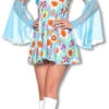 Flower Power Minikleid L 1 Flower Power Minikleid L -Halloween/Cosplay flower power minikleid large hippiekostueme summer of love outfit 18349