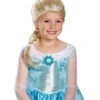 Blonde Frozen Elsa Kinderperücke -Halloween/Cosplay frozen elsa kinderperuecke lizenzierte frozen peruecke fuer maedchen 25221