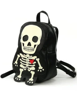 Skelett Rucksack Glow In The Dark 10 Skelett Rucksack Glow In The Dark -Halloween/Cosplay glow in the dark skelett rucksack skeleton backpack halloween kostuem zubehoer 54520 3