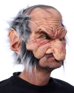 Zwergen Maske Mit Haaren -Halloween/Cosplay gobblin maske mit haaren kobold maske zwergen maske troll maske 24298 03