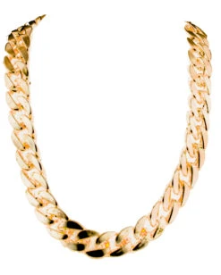 Goldglänzende Proll Panzerkette