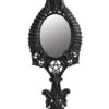 Gothic Handspiegel Mit Hörner & Pentagramm 2 Gothic Handspiegel Mit Hörner & Pentagramm -Halloween/Cosplay gothic handspiegel mit baphomet hoerner goathic hand mirror with baphomet horns gothic deko 50591 01