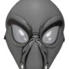 Alien Sci-Fi Maske Grau 1 Alien Sci-Fi Maske Grau -Halloween/Cosplay graue alien halbmaske alien maske scifi masken halloween maske 29512