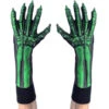 Grüne Skelett Handschuhe UV Aktiv -Halloween/Cosplay gruene skelett handschuhe uv aktiv skelett handschuhe schwarzlicht aktiv 37371 001