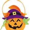 Kürbis Hexe Halloween Korb 2 Kürbis Hexe Halloween Korb -Halloween/Cosplay halloween kuerbis hexe koerbchen halloween pumpkin witch basket trick or treat tasche kinder 53245