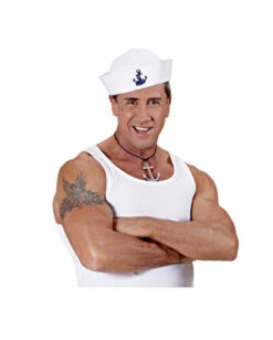 Halskette Mit Anker Anhänger -Halloween/Cosplay halskette mit anker matrosenkette seemann halskette kostuemschmuck mit anker bild3 22936