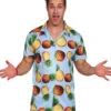 Hawaii Hemd Mit Ananas -Halloween/Cosplay hawaii hemd mit ananas motiv hawaii shirt with pinapples beachparty hemd 51646 01