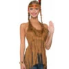 Hippie & Western Oberteil Mit Fransen -Halloween/Cosplay hippie und western oberteil mit fransen hippie and western top with fringes 38887 02