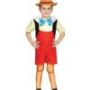 Kleinkinderkostüm Marionetten Junge -Halloween/Cosplay holzjunge kleinkinderkostuem karnevalkostuem faschings kostuem fuer kinder wooden boy child costume 25747