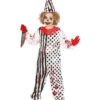 Killer-Clown Kinderkostüm -Halloween/Cosplay horror clown kinderkostuem killerclown verkleidung fuer kinder an halloween evil clown costume 28671