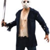 Jason Voorhees Deluxe Kostüm XL -Halloween/Cosplay jason kostuem jacket mit hockey maske jason voorhees kostuem jason eishockey maske 20423 3