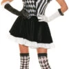 Jester Frauenkostüm 2 Jester Frauenkostüm -Halloween/Cosplay jester damenkostuem jester frauenkostuem jester woman costume 38718 01 3