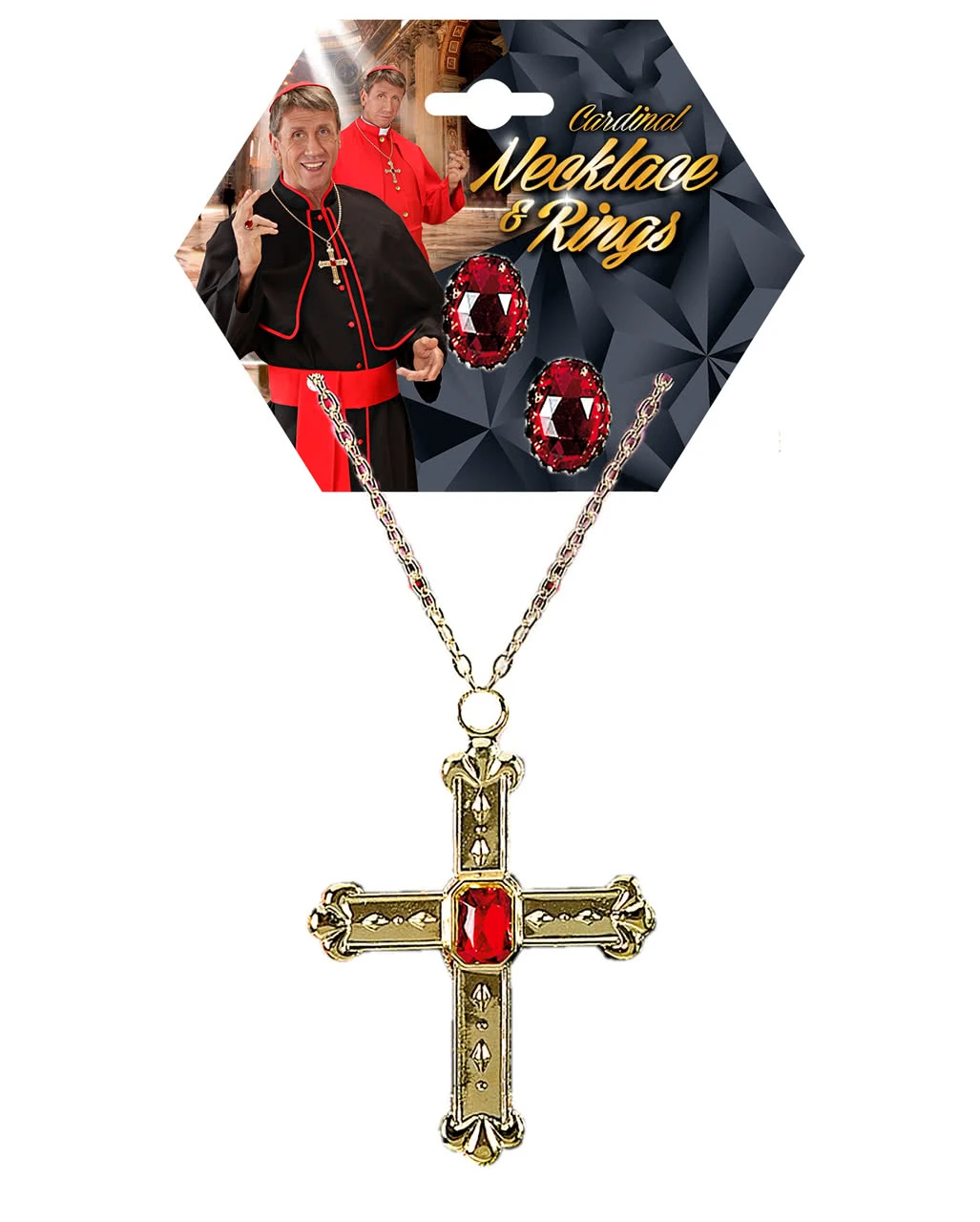 Kardinal Schmuck Set 3-teilig 5 Kardinal Schmuck Set 3-teilig – Bild 3