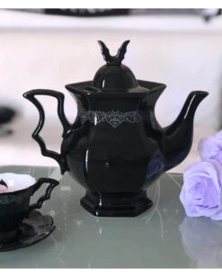 After Midnight Tasse & Unterteller KILLSTAR -Halloween/Cosplay killstar after midnight tasse und unterteller after midnight tea cup and saucer gothic tischdeko 50537 04