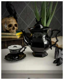 After Midnight Tasse & Unterteller KILLSTAR -Halloween/Cosplay killstar after midnight tee und kaffee kanne killstar after midnight tea and coffee pot gothic accesoires 50538 03