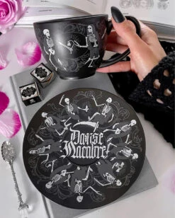 Danse Macabre Teetasse & Unterteller KILLSTAR 7 Danse Macabre Teetasse & Unterteller KILLSTAR -Halloween/Cosplay killstar danse macabre teetasse und unterteller killstar teeset killstar kitchenware killstar tableware gothic teeset gothic tableware 54808