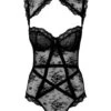Dark Desire Spitzen Bodysuit KILLSTAR -Halloween/Cosplay killstar dark desire spitzen bodysuit killstar lace bodysuit gothic accessoires gothic fashion 52245