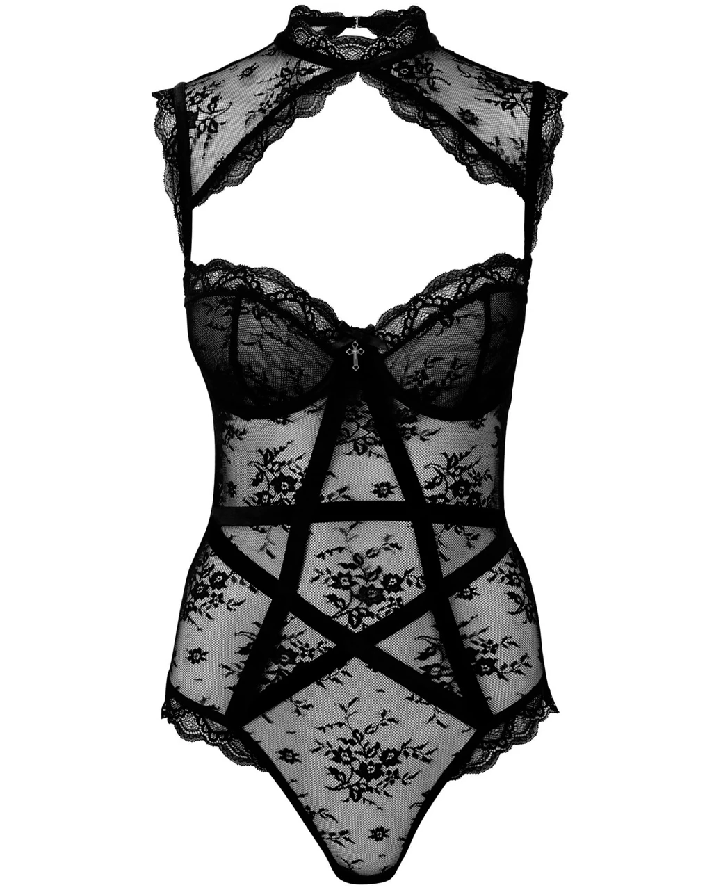 Dark Desire Spitzen Bodysuit KILLSTAR 3 Dark Desire Spitzen Bodysuit KILLSTAR