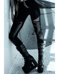Neo Noir Leggings KILLSTAR 7 Neo Noir Leggings KILLSTAR -Halloween/Cosplay killstar neo noir leggings gothic fashion gohtic hosen gotik mode 52252 3