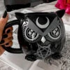 Owl Tasse KILLSTAR 2 Owl Tasse KILLSTAR -Halloween/Cosplay killstar owl tasse killstar owl mug gothic keramik tasse eulen design gothic geschirr 53325