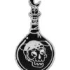 Potion Patch KILLSTAR -Halloween/Cosplay killstar potion patch giftflasche mit totenkopf aufnaeher gothic accessoire 50475 01