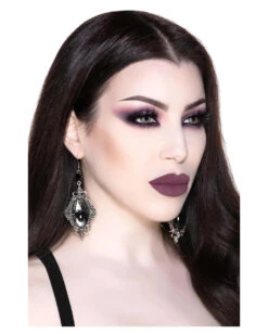 Schwarze Spinnen Ohrringe KILLSTAR