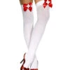 Sexy Krankenschwester Strümpfe -Halloween/Cosplay krankenschwester overknees halterlose struempfe krankenschwester 22093
