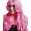 Khloe Damen Perücke Neonpink 1 Khloe Damen Perücke Neonpink -Halloween/Cosplay langhaar peruecke pink khloe damen peruecke fever peruecke khloe kunsthaar peruecke 23060 2