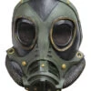 Latex Gasmaske Steampunk Grün -Halloween/Cosplay m3a1 gasmaske horror masken halloween masken latex mask 26310