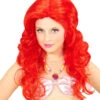 Rote Kinderperücke Meerjungfrau -Halloween/Cosplay meerjungfrau kinderperuecke nixen peruecke sirenen peruecke arielle peruecke 29338 1