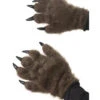 Monster Pranken Braun -Halloween/Cosplay monster fellpranken braun handschuhe fuer werwolfkostuem handschuhe mit kunstfell 24111