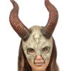 Gehörntes Biest Skelett Halbmaske -Halloween/Cosplay mystisches biest skelett halbmaske gehoernte gesichtsmaske fuer halloween mystic horned skull mask 36256