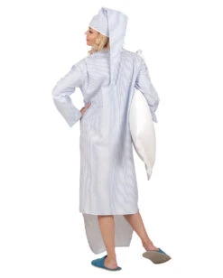 Kostüm Nachthemd Mit Streifen -Halloween/Cosplay nachthemd mit muetze schlafwandler kostuem aloisius kostuem 29398 4