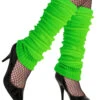 Strickstulpen Neon-Grün 2 Strickstulpen Neon-Grün -Halloween/Cosplay neon gruene strickstulpen neon green legwarmers 80er jahre kostuemzubehoer 23202 01